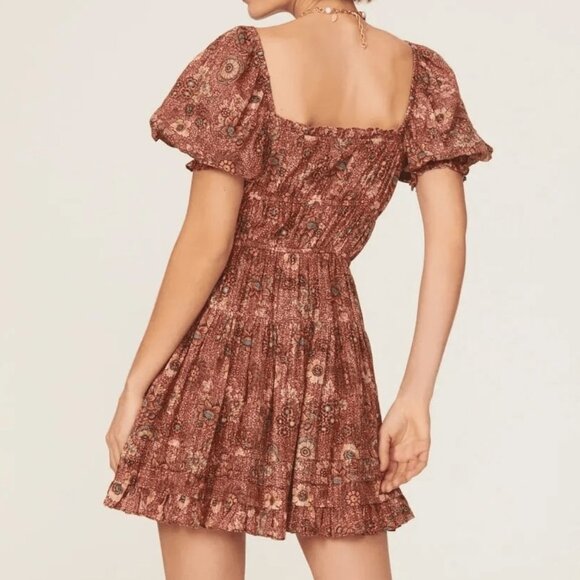 Ulla Johnson Juniper Dress in Crimson Size 4 - Picture 2 of 5
